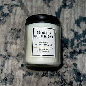 To All a Good Night Single Wick Candle